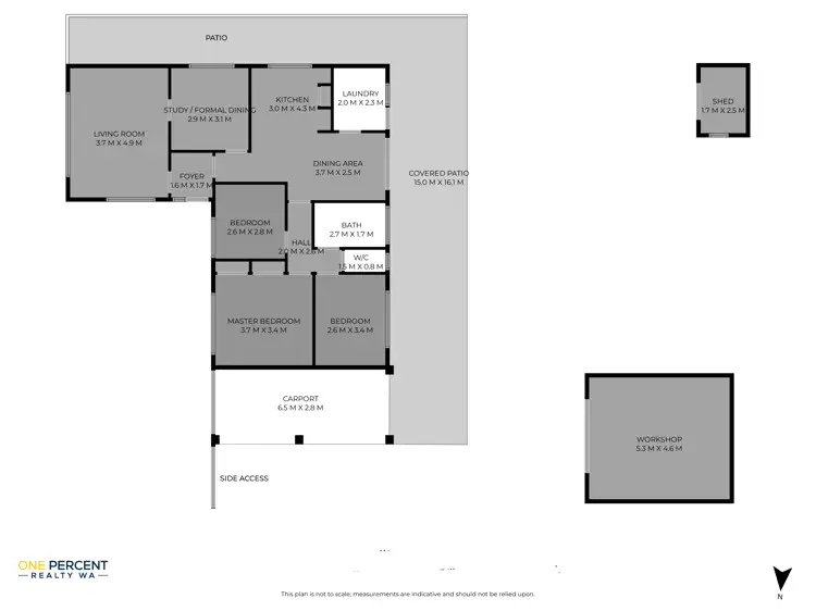Floorplan of Homely house listing, 39 Andromeda St, Rockingham WA 6168