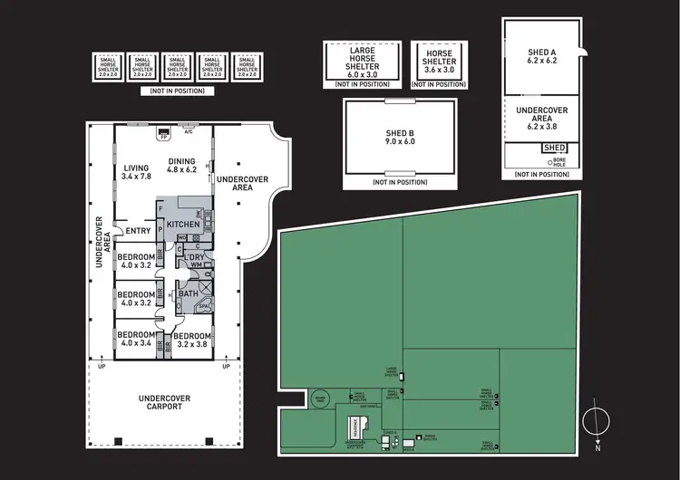 Floorplan of Homely house listing, 60 Wiltshire Road, Longwarry VIC 3816