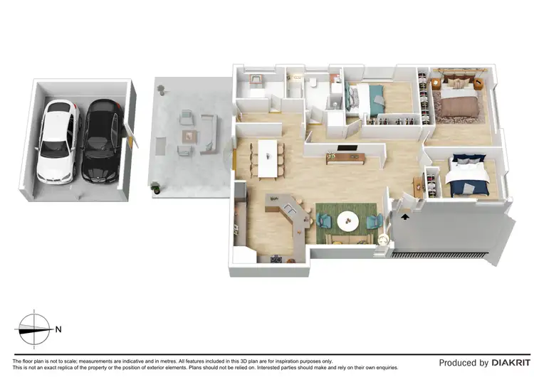 Floorplan of Homely house listing, 1 St Raphael Street, Avondale Heights VIC 3034