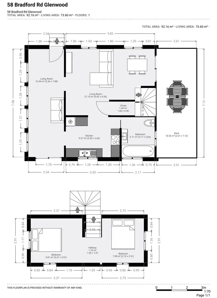 Floorplan of Homely house listing, 58 Bradford Rd, Glenwood QLD 4570