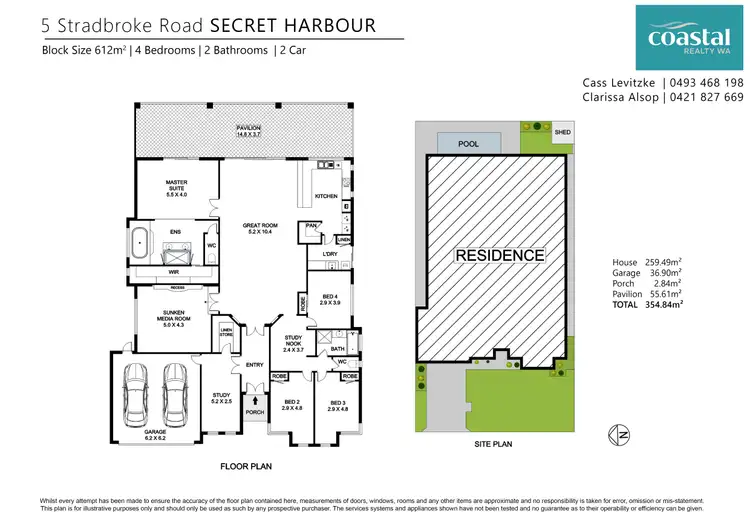 Floorplan of Homely house listing, 5 Stradbroke Rd, Secret Harbour WA 6173