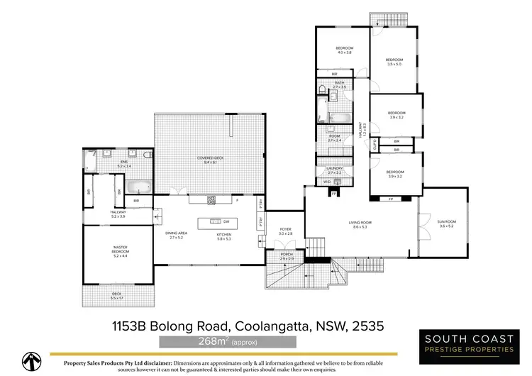 Floorplan of Homely house listing, 1153B Bolong Road, Coolangatta NSW 2535