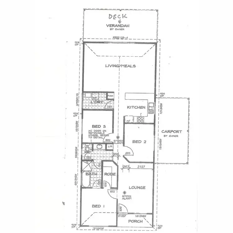 Floorplan of Homely unit listing, 3A Charles Street, Clare SA 5453