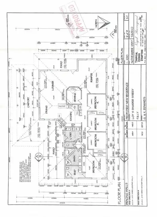 Floorplan of Homely house listing, 9 Abraham St, Tully QLD 4854