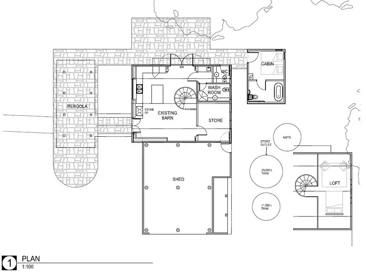 Floorplan of Homely rural property listing, 350 Wollombi Road, Broke NSW 2330