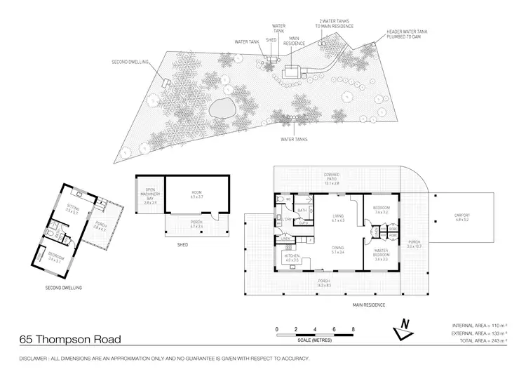 Floorplan of Homely house listing, 65 Thompson Rd, Ross Creek QLD 4570