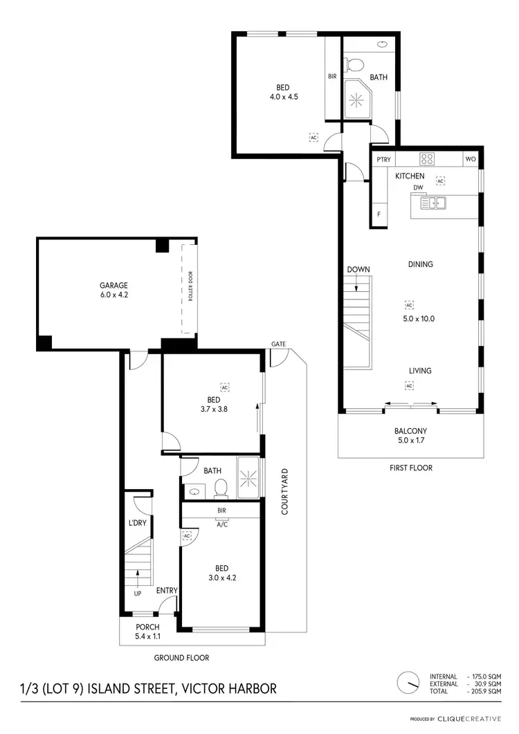 Floorplan of Homely house listing, Unit 3/1 Island St, Victor Harbor SA 5211