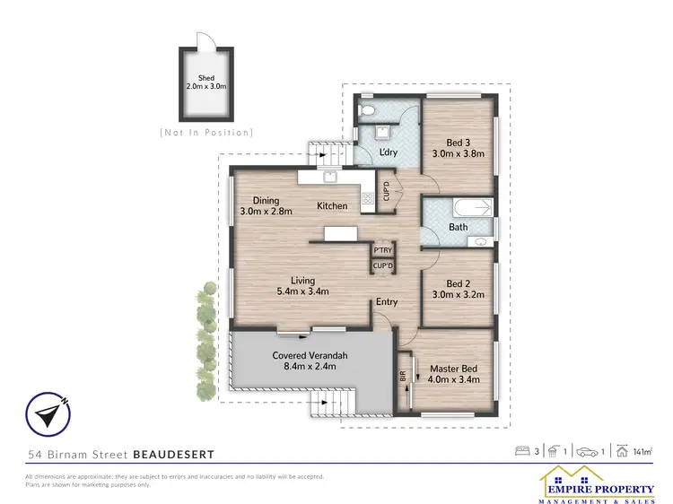 Floorplan of Homely house listing, 56 Birnam St, Beaudesert QLD 4285
