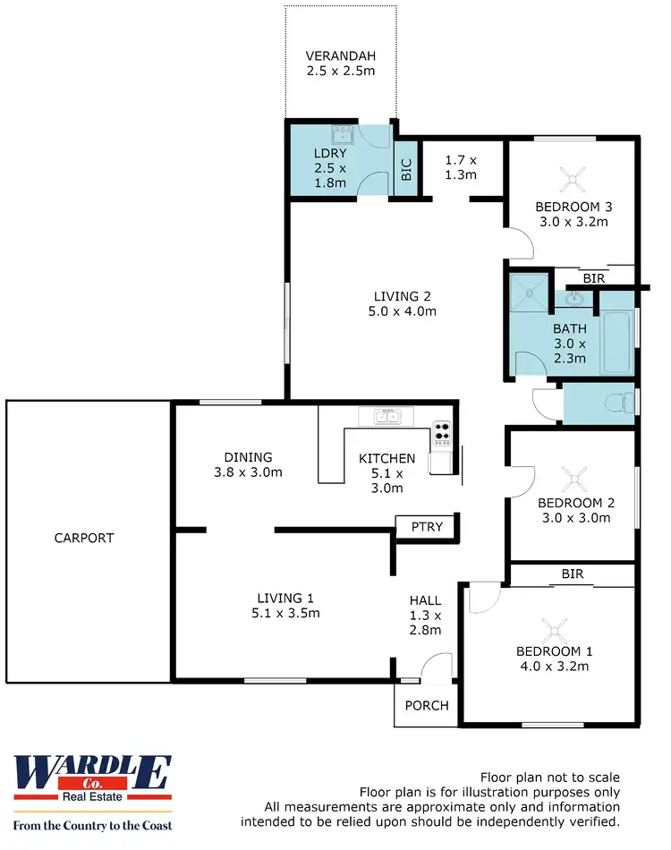 Floorplan of Homely house listing, 19-21 Barr St, Redhill SA 5521