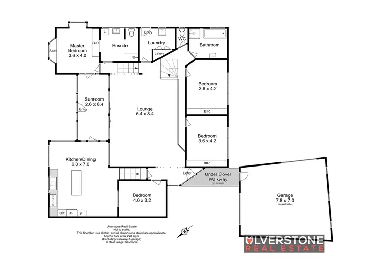 Floorplan of Homely house listing, 11 Burnett Cres, West Ulverstone TAS 7315