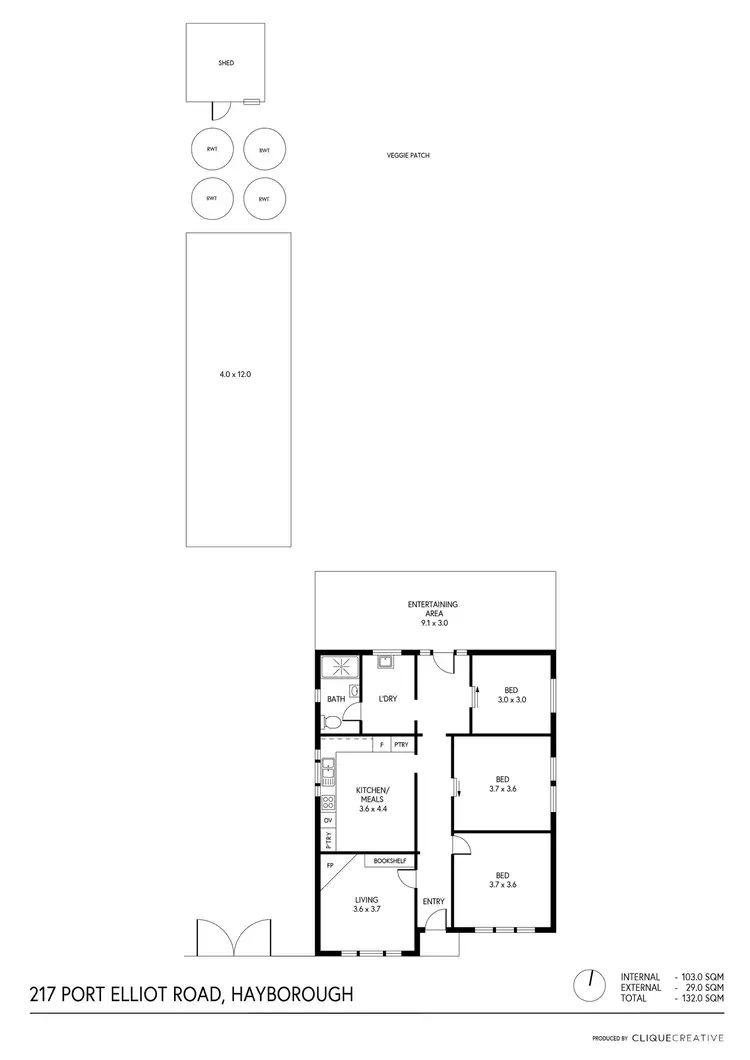 Floorplan of Homely house listing, 217 Port Elliot Rd, Hayborough SA 5211