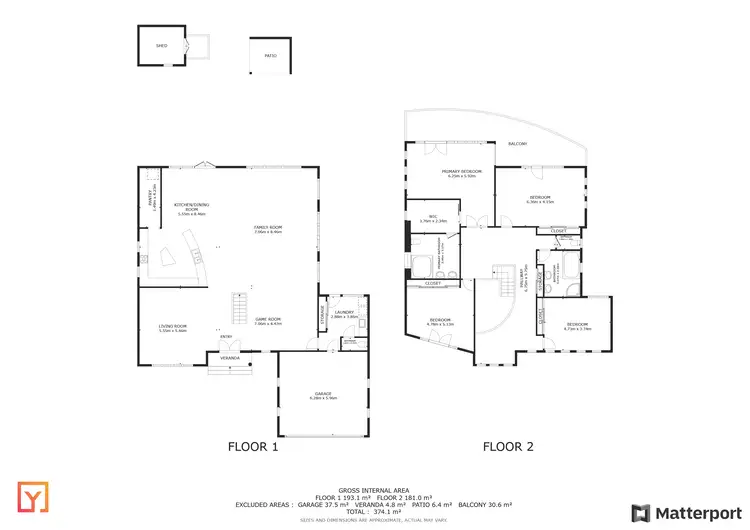 Floorplan of Homely house listing, 7 Jordan Pl, Shepparton VIC 3630