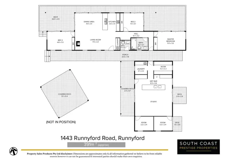 Floorplan of Homely rural property listing, 1443 Runnyford Road, Runnyford NSW 2536