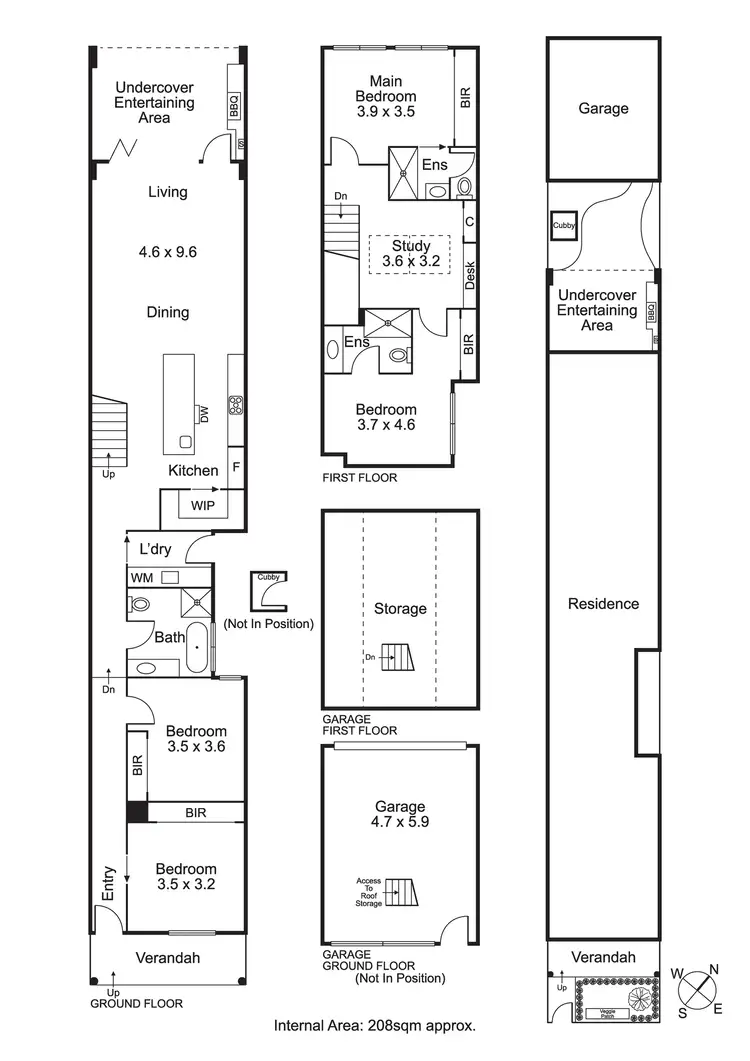 Floorplan of Homely house listing, 297 Ross Street, Port Melbourne VIC 3207