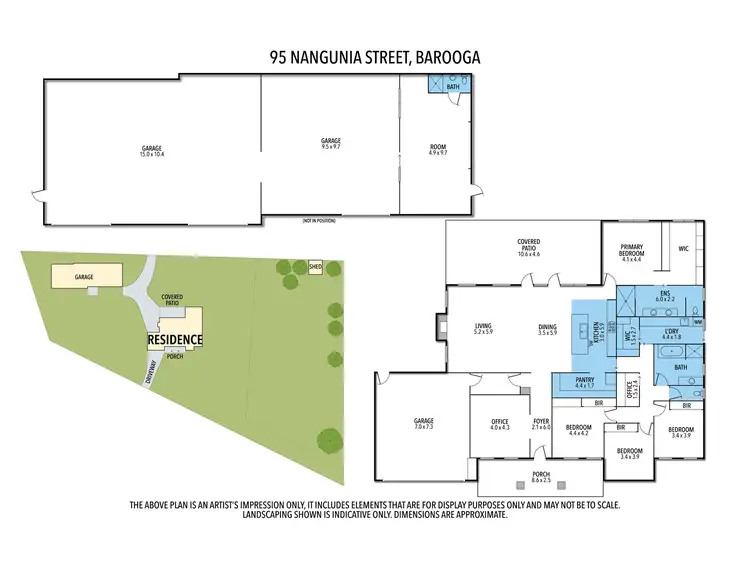 Floorplan of Homely house listing, 95 Nangunia St, Barooga NSW 3644