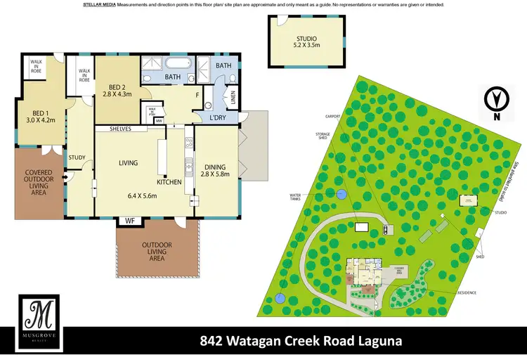 Floorplan of Homely rural property listing, 842 Watagan Creek Road, Laguna NSW 2325