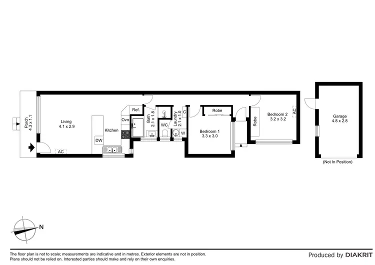 Floorplan of Homely house listing, 28 Byron Street, Footscray VIC 3011