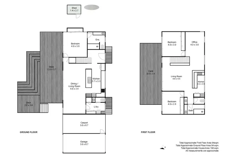 Floorplan of Homely house listing, 194 Lucas Drive, Lamb Island QLD 4184