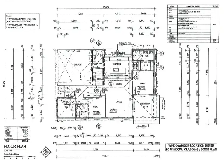 Floorplan of Homely retirement listing, Villa 332 GemLife/9 Dux Dr, Bongaree QLD 4507