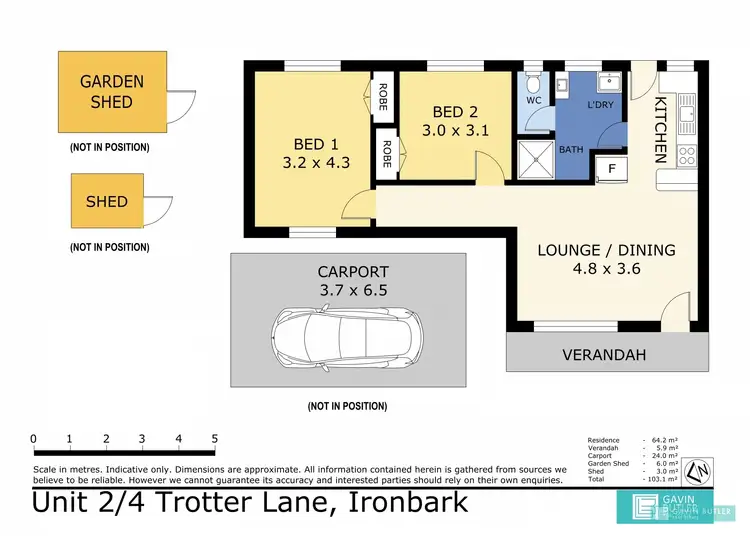 Floorplan of Homely house listing, 2/4 Trotter Lane, Ironbark VIC 3550