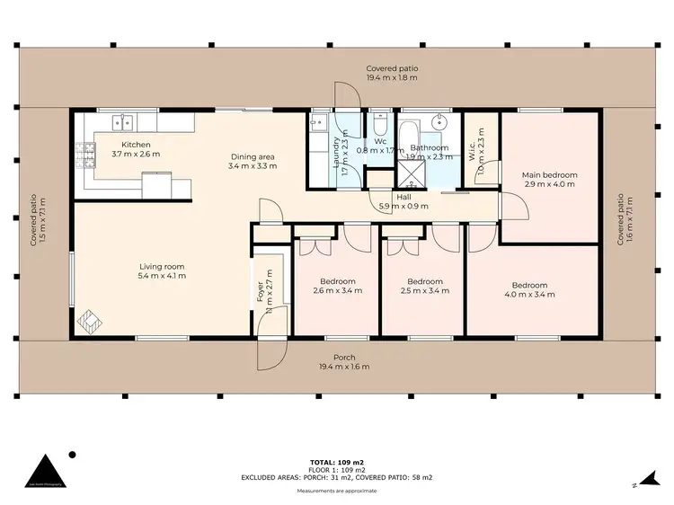 Floorplan of Homely house listing, 13 Nangutta St, Towamba NSW 2550