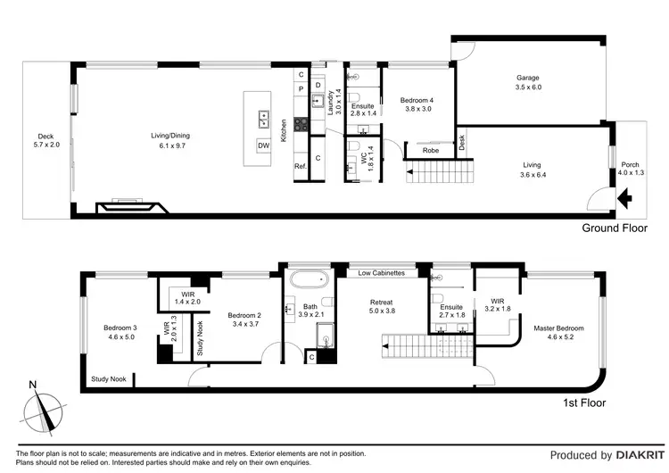 Floorplan of Homely townhouse listing, 41A Orleans Road, Avondale Heights VIC 3034