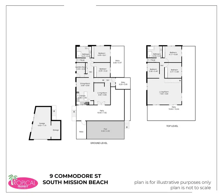 Floorplan of Homely house listing, 9 Commodore St, South Mission Beach QLD 4852