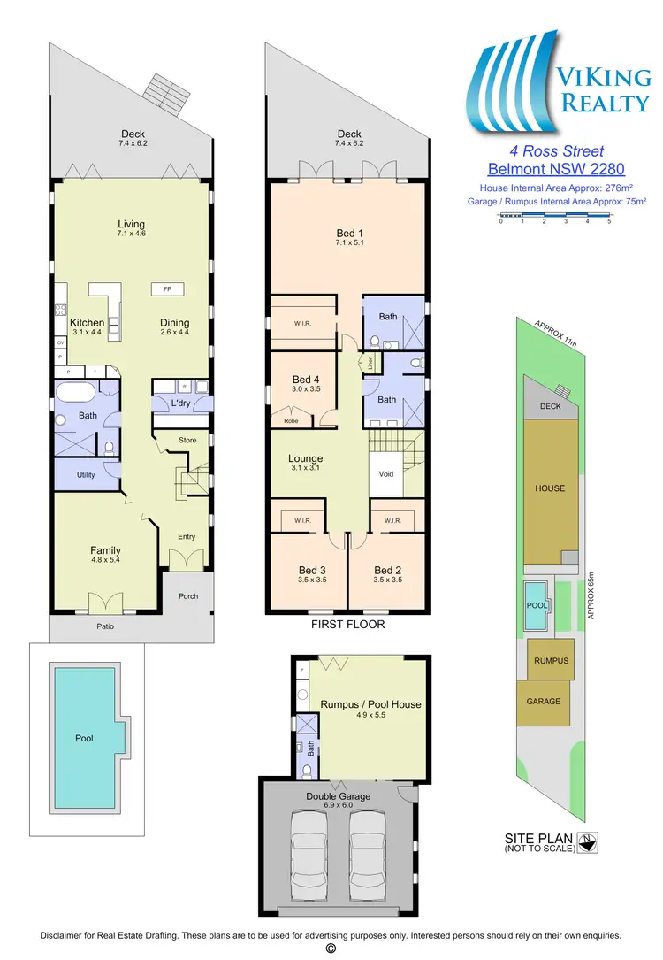 Floorplan of Homely house listing, 4 Ross Street, Belmont NSW 2280