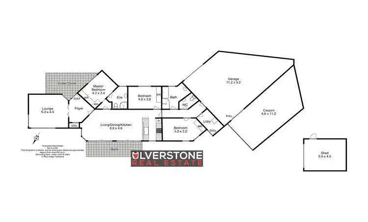 Floorplan of Homely house listing, 56 Forth Rd, Turners Beach TAS 7315