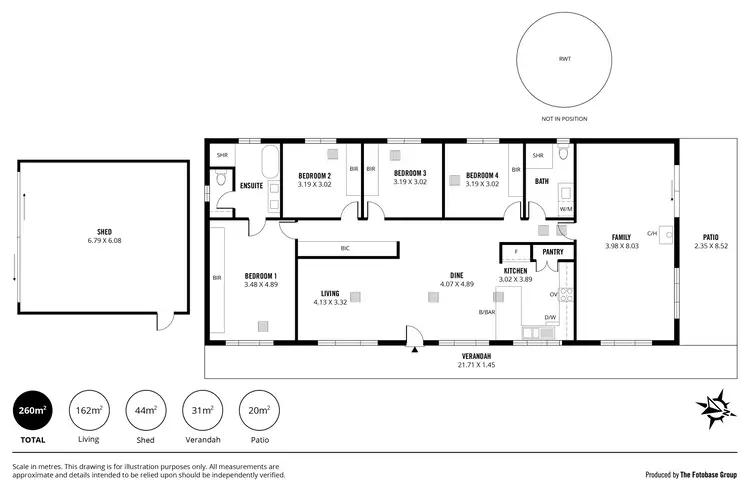 Floorplan of Homely house listing, 82 Raymonds Rd, Basket Range SA 5138