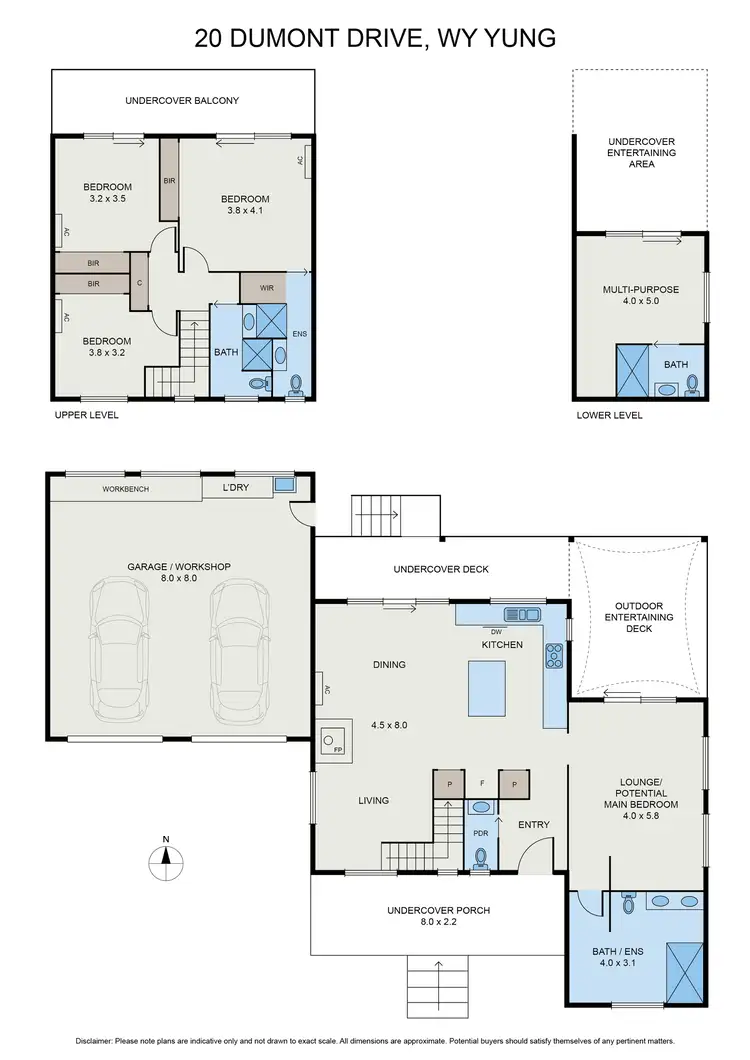 Floorplan of Homely house listing, 20 Dumont Dr, Mount Taylor VIC 3875