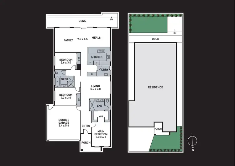 Floorplan of Homely house listing, 11 Principle Drive, Botanic Ridge VIC 3977