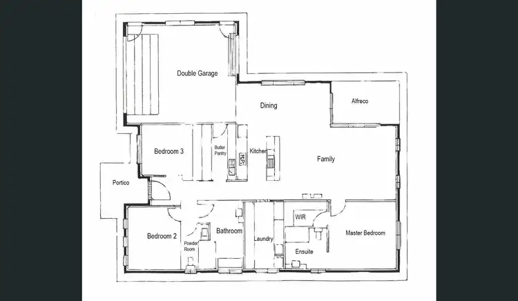 Floorplan of Homely house listing, 14 Nicolina St, Cobram VIC 3644