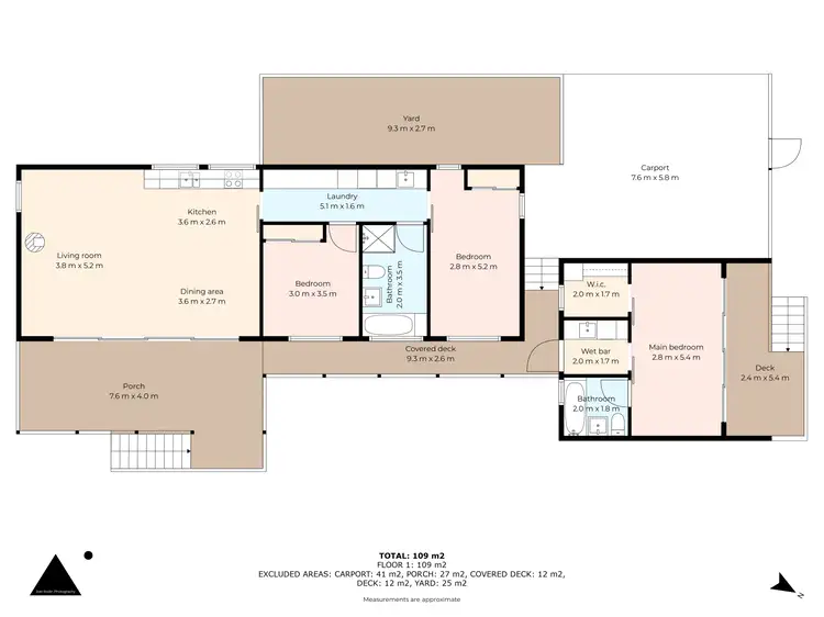 Floorplan of Homely house listing, 53B Bungo St, Eden NSW 2551