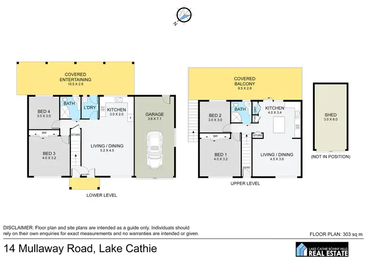 Floorplan of Homely house listing, 14 Mullaway Rd, Lake Cathie NSW 2445