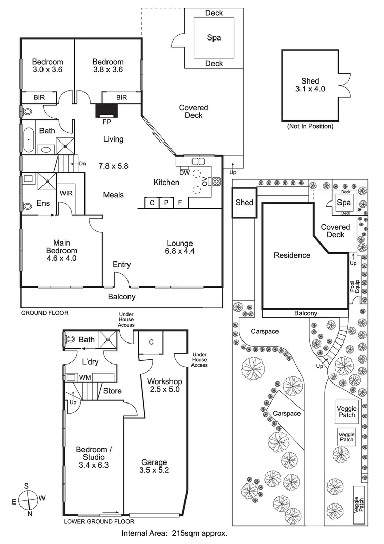 Floorplan of Homely house listing, 141 Melbourne Road, Rye VIC 3941