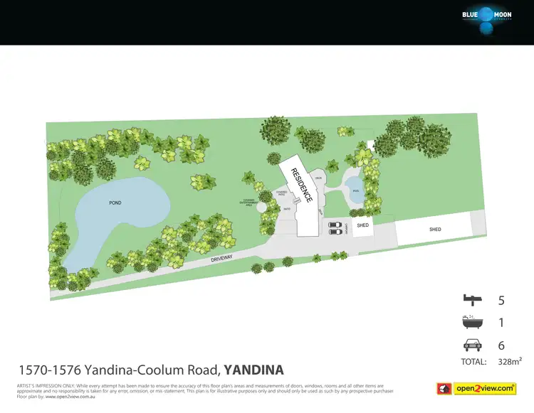 Floorplan of Homely house listing, 1570-1576 Yandina-Coolum Rd, Yandina QLD 4561