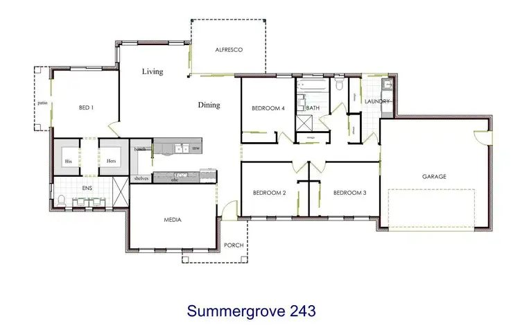 Floorplan of Homely house listing, Lot 8/19-27 Catania Pl Round Ridge Rd, Jimboomba QLD 4280
