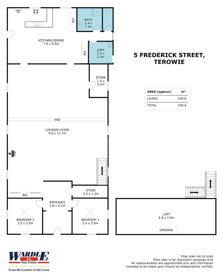 Floorplan of Homely house listing, 5 Frederick St & 81 Mitchell Street, Terowie SA 5421