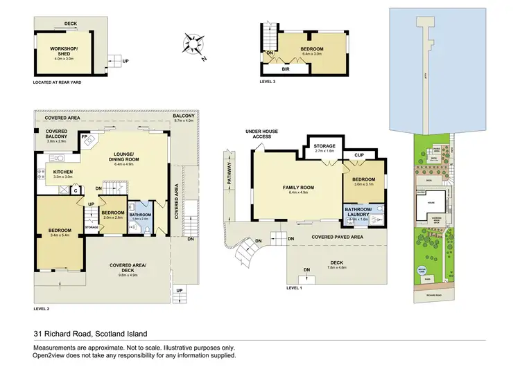 Floorplan of Homely house listing, 31 Richard Rd, Scotland Island NSW 2105