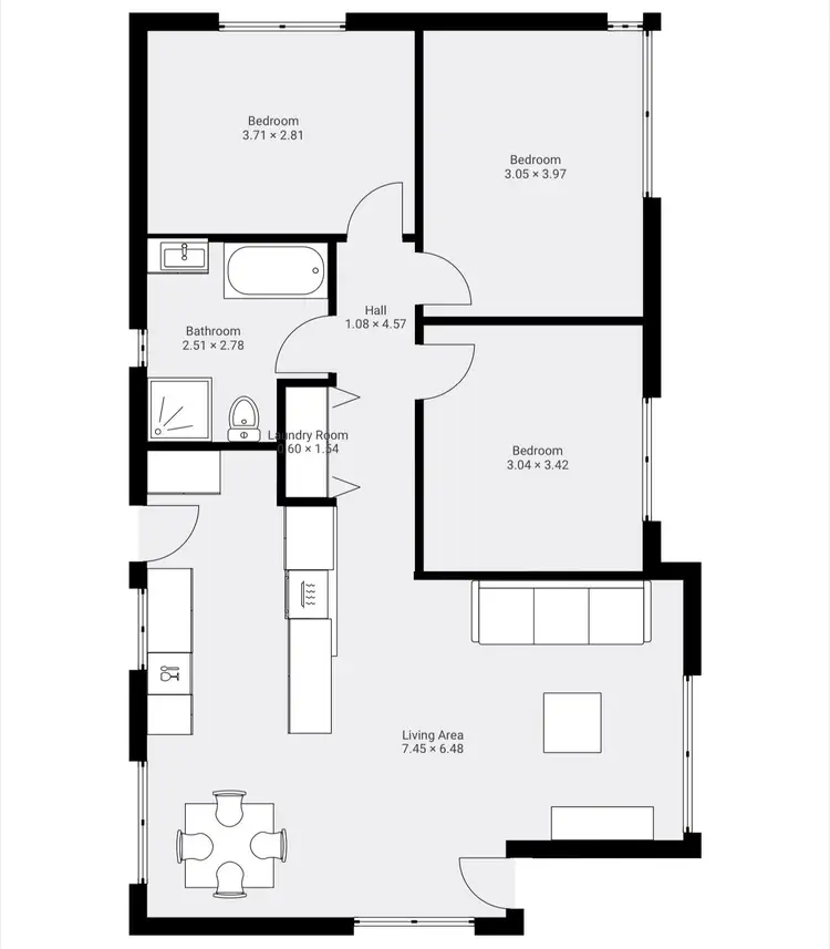 Floorplan of Homely house listing, 87 Nicholls Street, Devonport TAS 7310