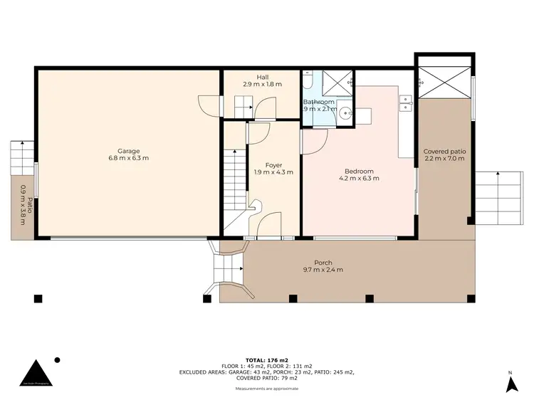 Floorplan of Homely house listing, 43 Ida Rodd Dr, Eden NSW 2551