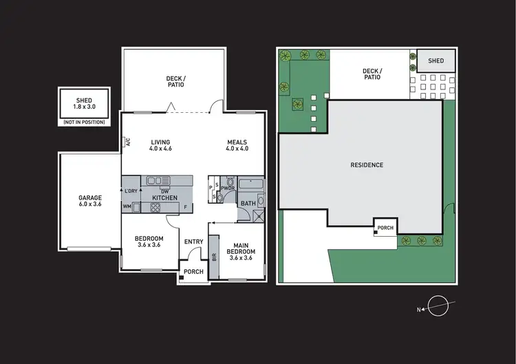 Floorplan of Homely house listing, 44 Stringy Bark Circuit, Pakenham VIC 3810