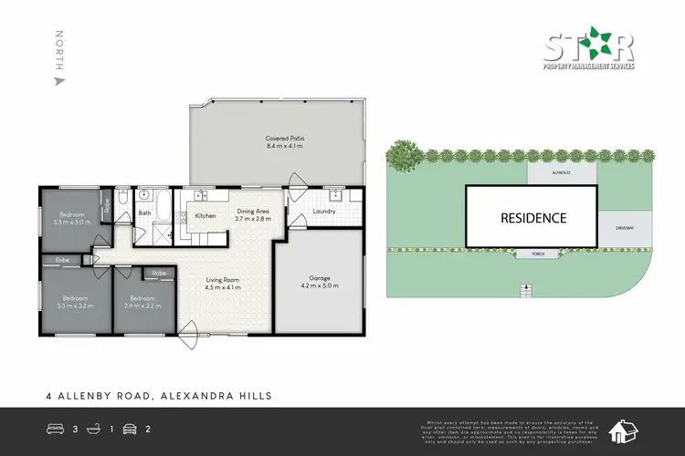 Floorplan of Homely house listing, 4 Allenby Road, Alexandra Hills QLD 4161