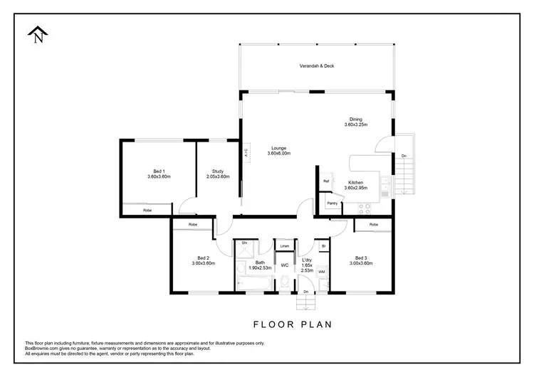 Floorplan of Homely house listing, 13 Drake Street, Malmsbury VIC 3446