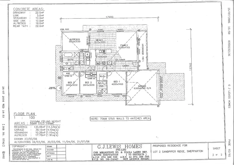 Floorplan of Homely house listing, 1 Sandpiper Rdge, Shepparton VIC 3630