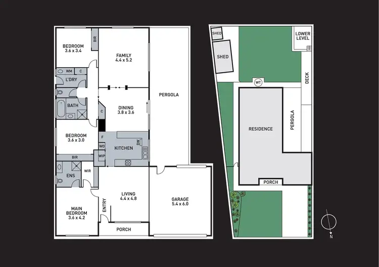 Floorplan of Homely house listing, 12 Kristina Court, Pakenham VIC 3810