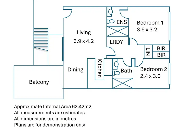 Floorplan of Homely apartment listing, 7/356 Main Street, Balcatta WA 6021