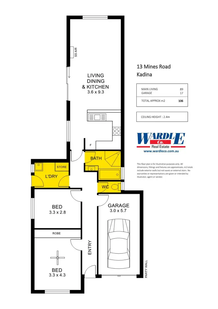 Floorplan of Homely house listing, 13 & 13A Mines Road, Kadina SA 5554
