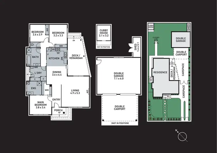 Floorplan of Homely house listing, 32 Howey Road, Pakenham VIC 3810